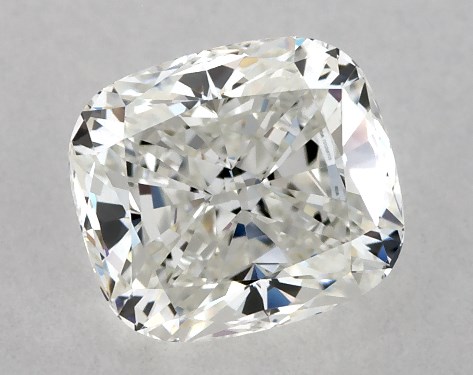 GIA 1.00 Carat H-VVS1 Very Good Cut Cushion Modified Diamond